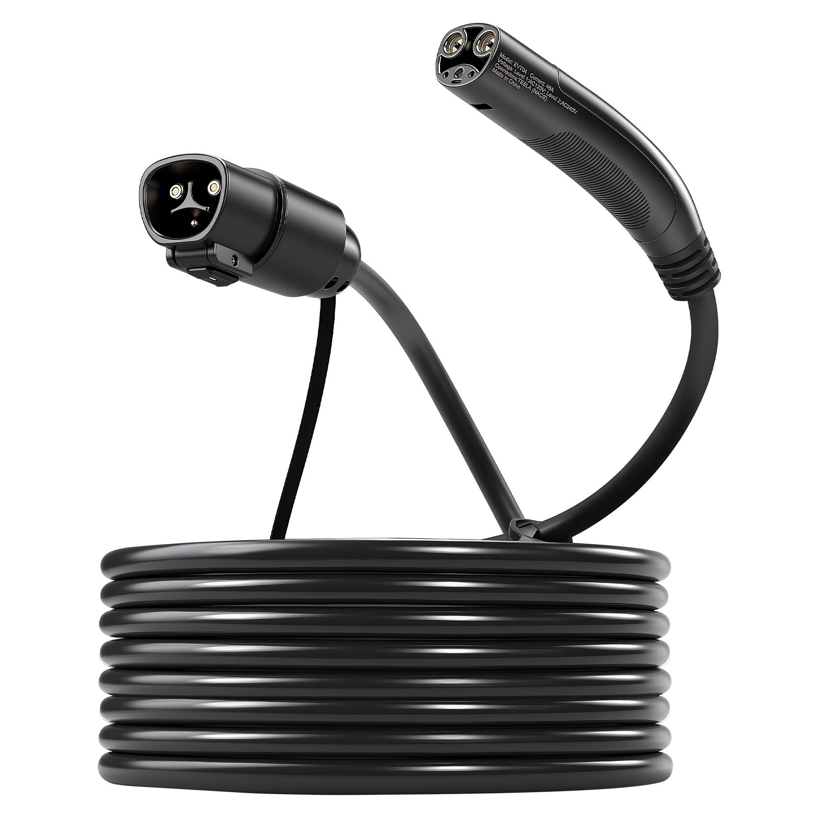 Uimoso EV Charger Extension Cable for Tesla, 48A, 40 ft, 240V, 11.52kW