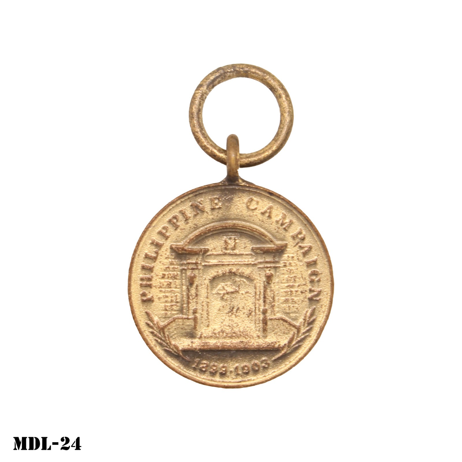 Miniature Medal US Navy Philippine Campaign ~ Orignial Medal Only, No Ribbon NOS