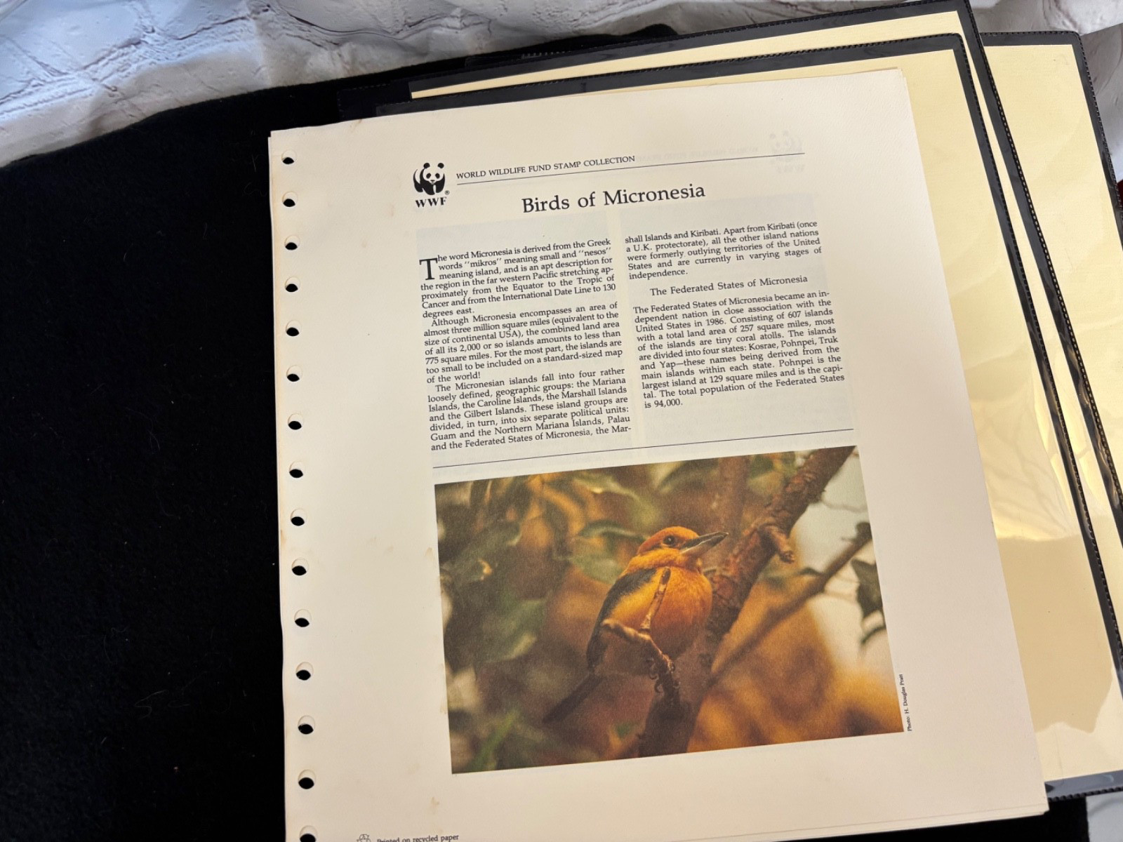 WWF various Official Proof Edition sheets lot