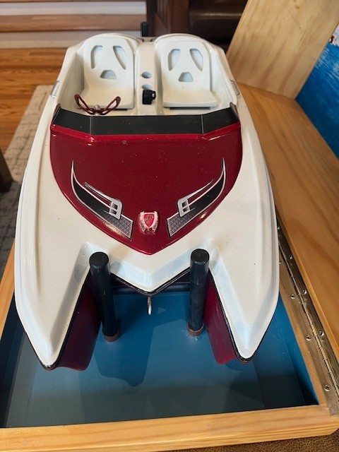 "ONLY ONE" Custom Prototype Paddleboat Model
