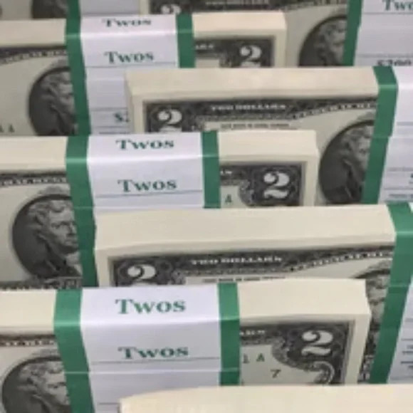 *Lot of TEN (10) 2017A CRISP $2.00 Two Bills Uncirculated Sequential Notes