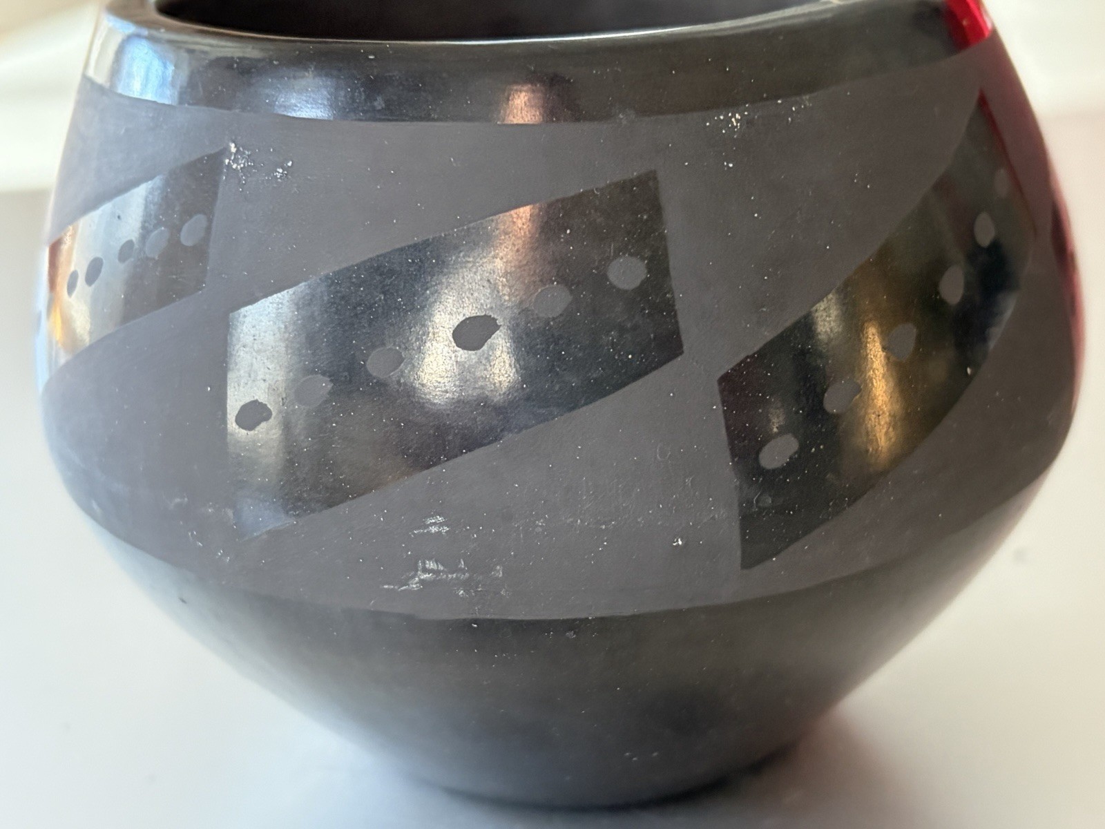 Vintage San Ildefonso Pottery Jar Juan & Tonita Roybal (1892-1945)