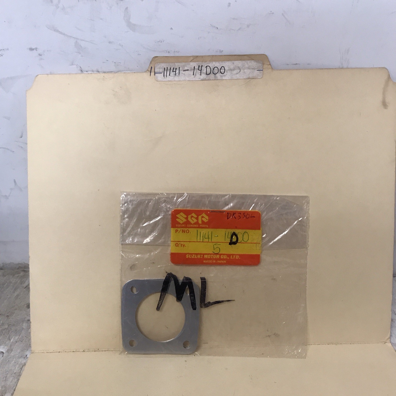 NOS Suzuki OEM Cylinder Head Gasket 73-74 TS50 MT50 11141-14000