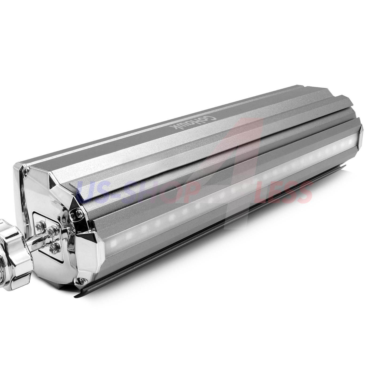 Bluetooth Motorcycle Stereo Speakers Soundbar FM Radio Audio System ATV 4Wheeler