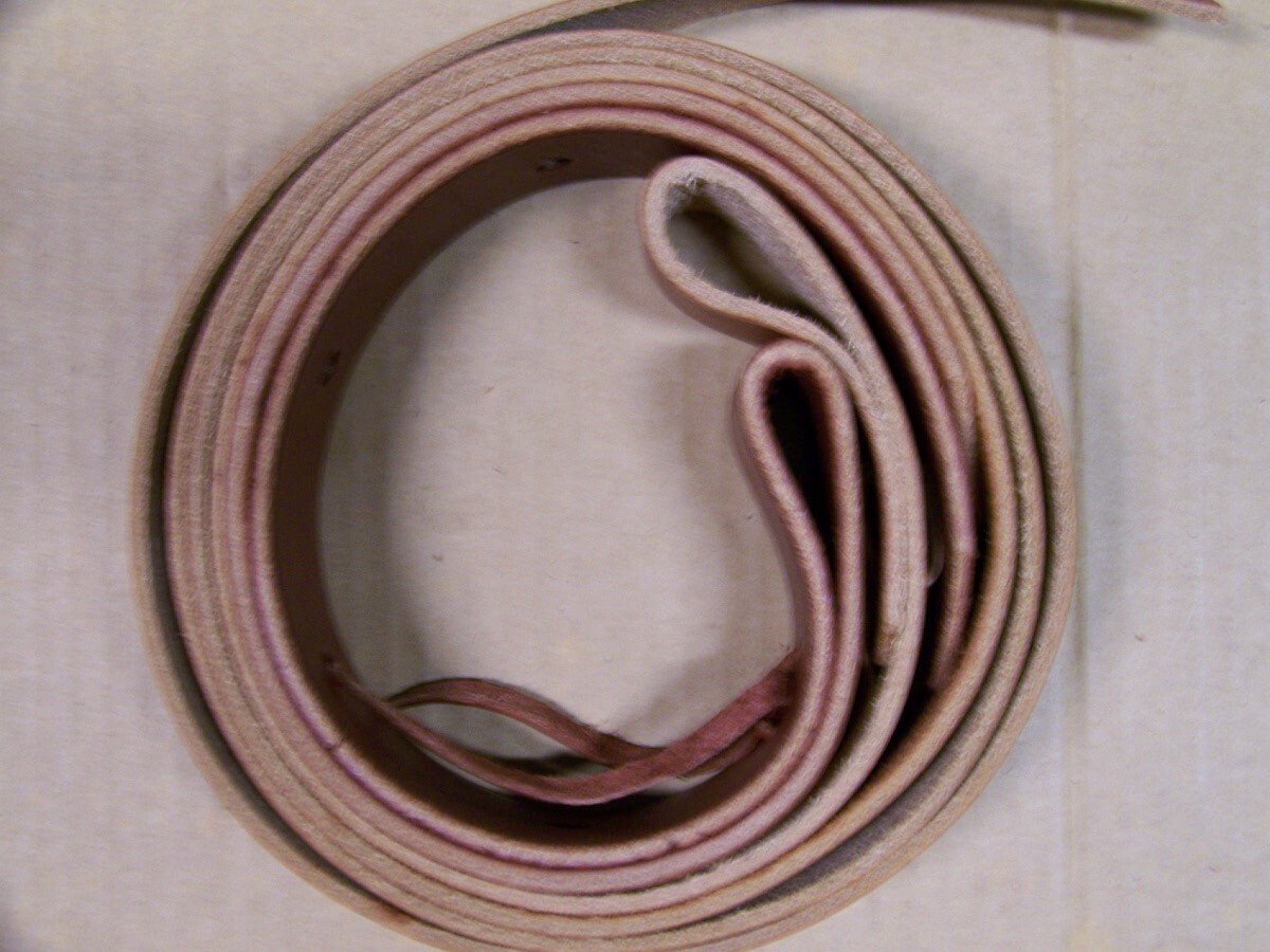 Leather Saddle Front Cinch Strap Set Leather Saddle Latigo Tie & Off Billet Set