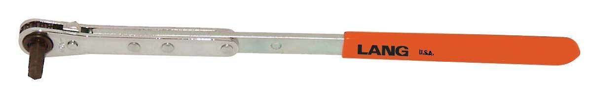 Lang Ratcheting Intake Manifold Wrench for Harley Davidson Motorcycles 1/4" 5530