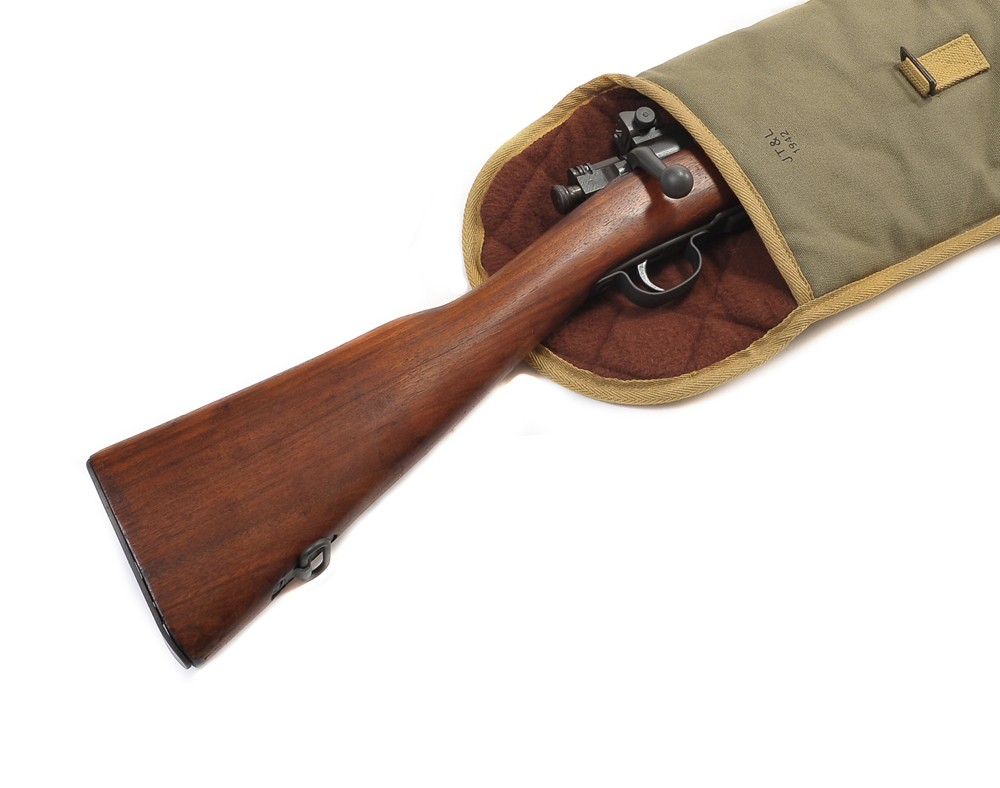 WW2 Springfield M1903 Padded Rifle Case Marked JT&L 1942
