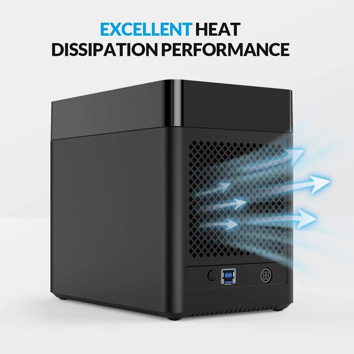 ORICO 5 Bay USB 3.0 Hard Drive Enclosure Magnetic-type 3.5Inch Hard Disk