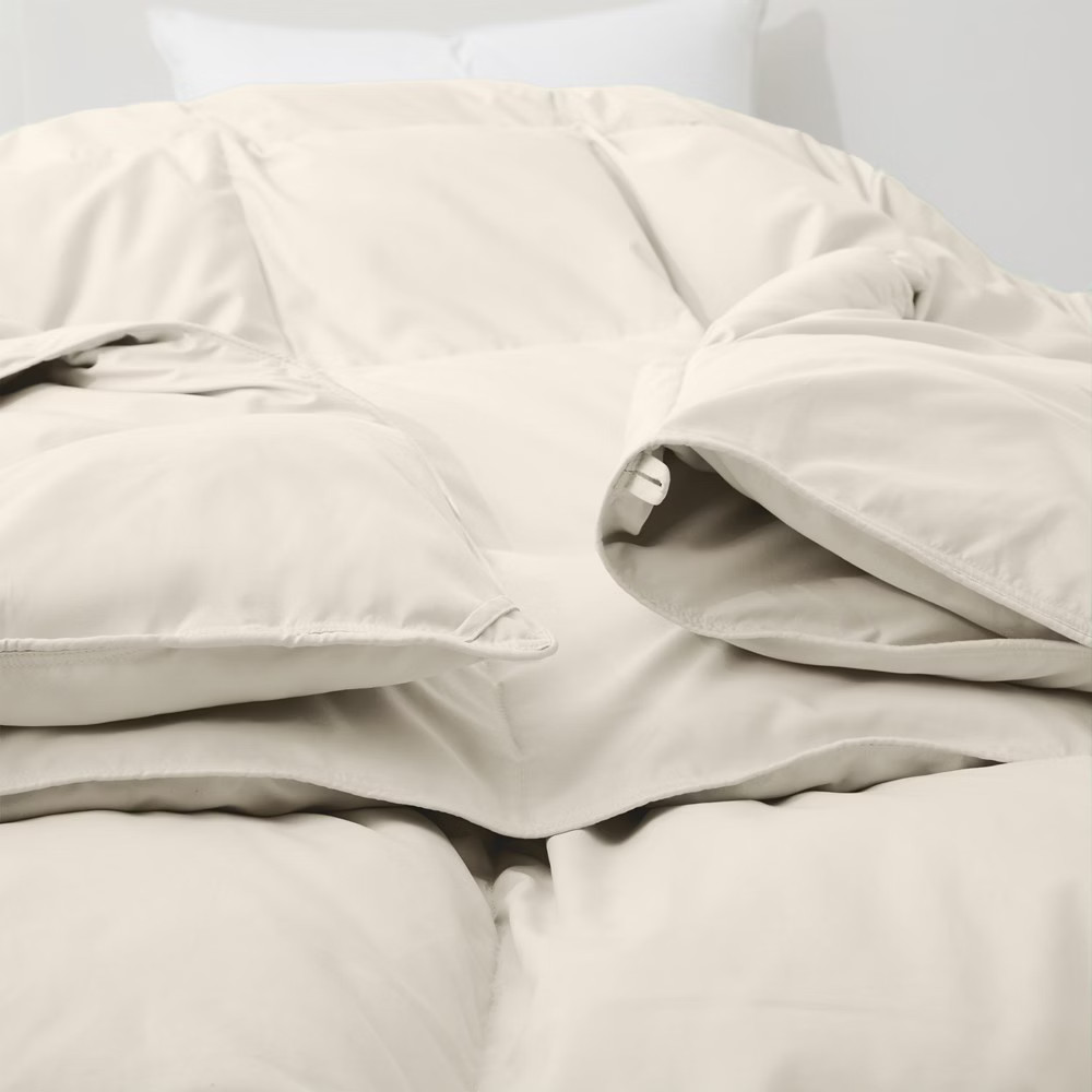 Peace Nest Lightweight White Goose Down Comforter Duvet Insert Soft 360 Thread