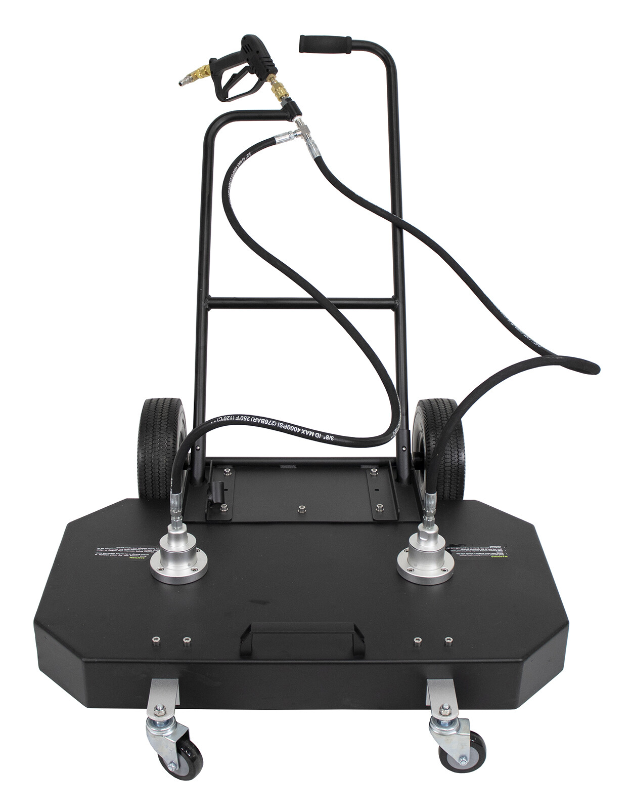 36" Flat Surface Cleaner Hot Cold Water Power Pressure Washer Concrete Driveway