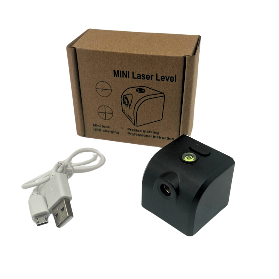 Laser Level Cube (Compatible with Bogeys2Birdies R10 & Rapsodo Golf Stands)