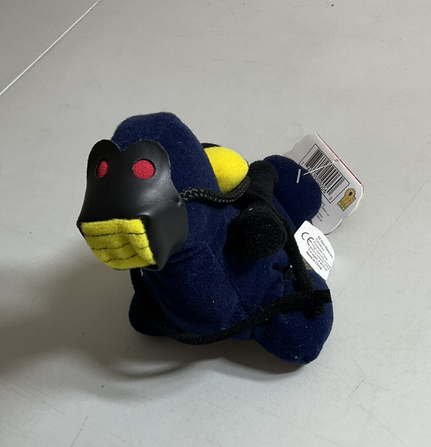 Meanies "Navy Seal" Series 1 Beanie Plush Collectable Vintage 1997