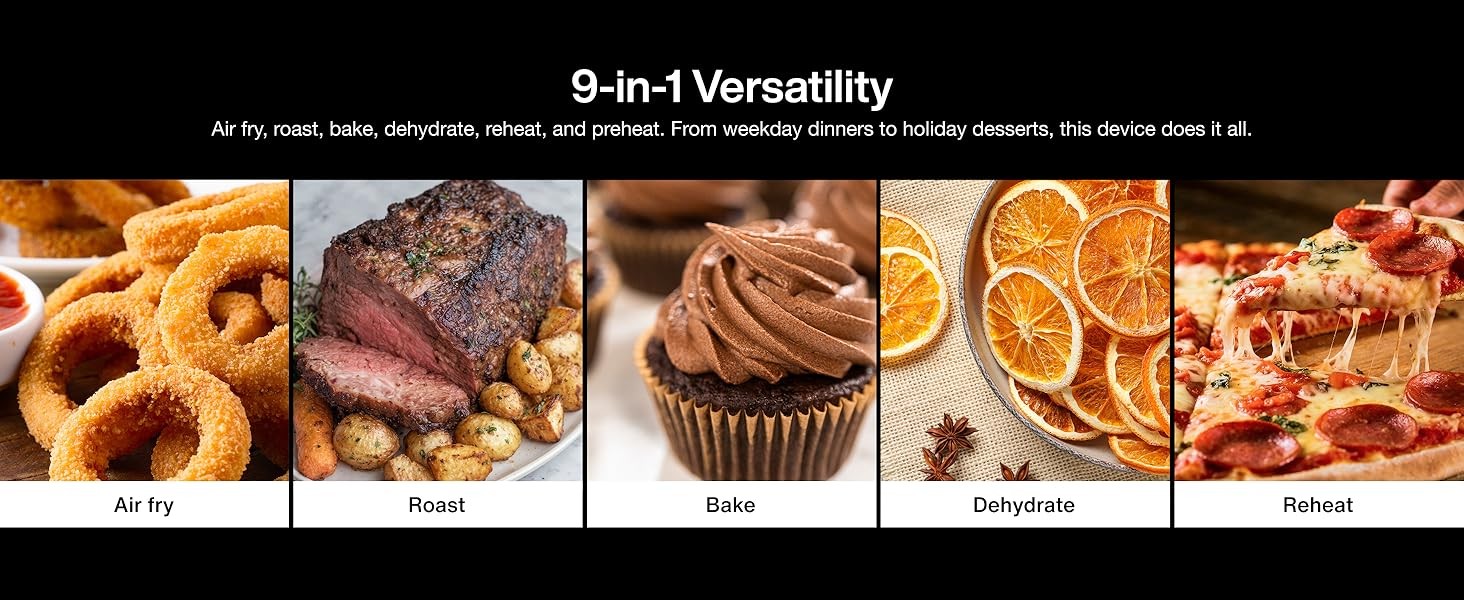 Typhur Sync 8 Quart AI Smart Air Fryer w/ Built-in Wireless Meat Thermometer