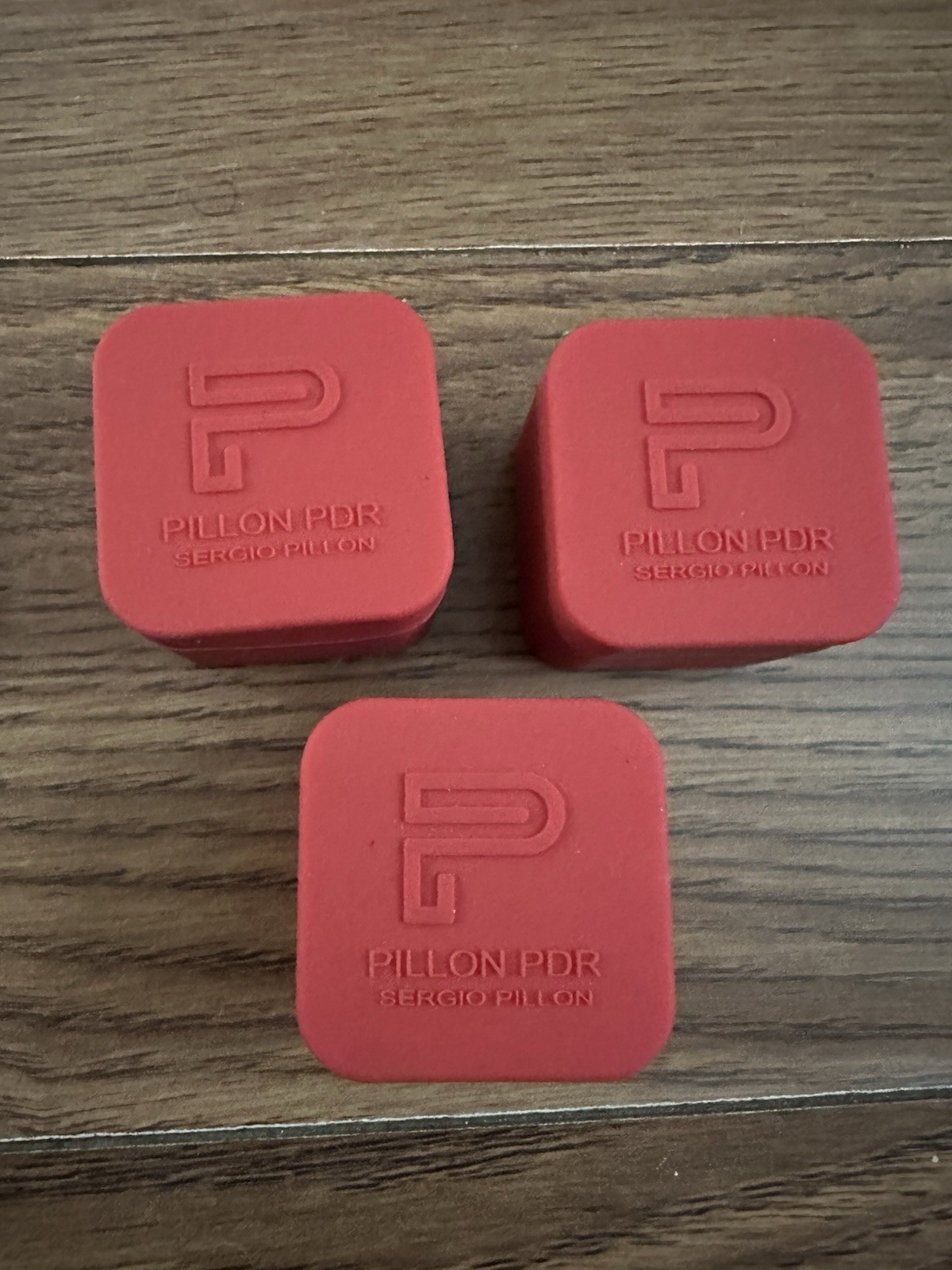 (LOT OF 3 ) PILLON PDR SERGIO PILLON Cold Glue dent car repair (red)