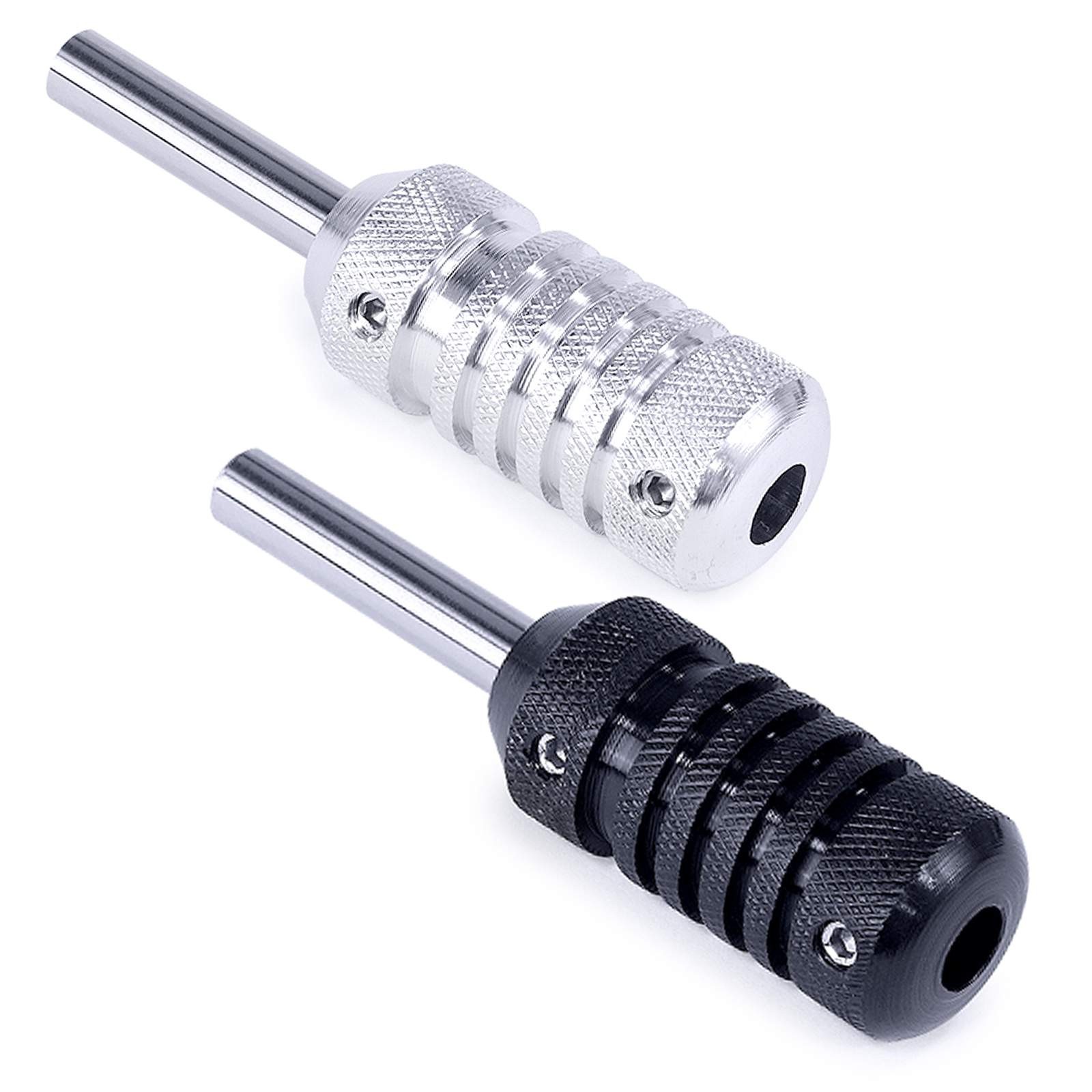 4 Knurled Tattoo Machine Grips