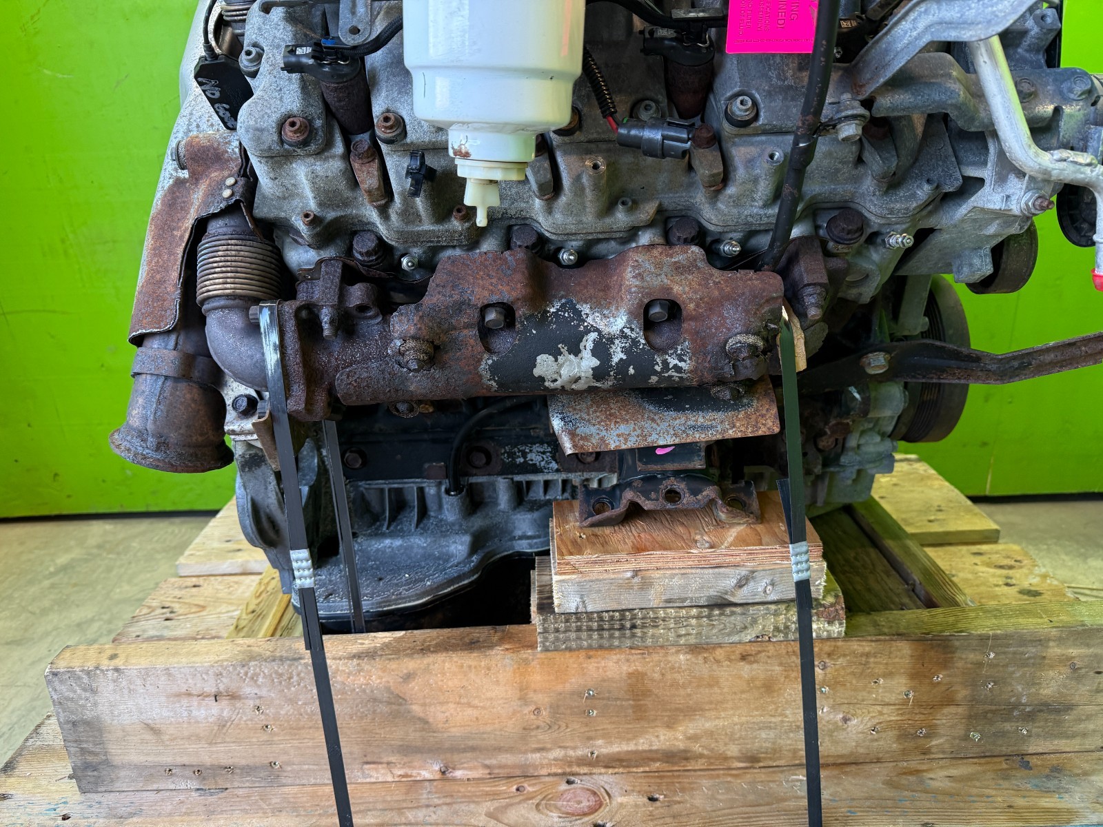06 07 CHEVROLET GMC 2500 3500 6.6 LBZ DURAMAX DIESEL ENGINE MOTOR NO CORE!! 169K