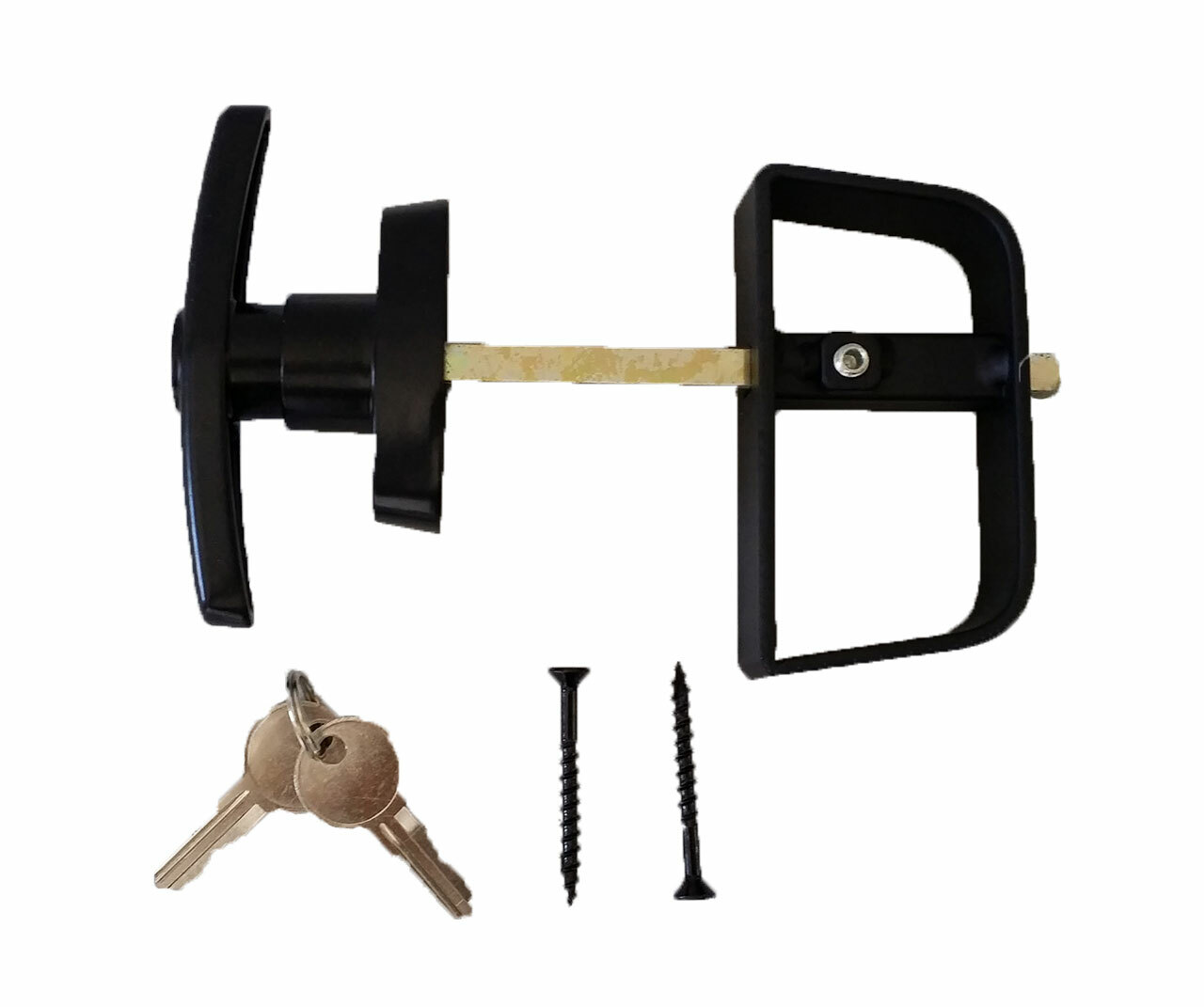 6-1/2" T Handle Locks Shed Doors, Gates, Playhouses, Coops & More Qty Discounts