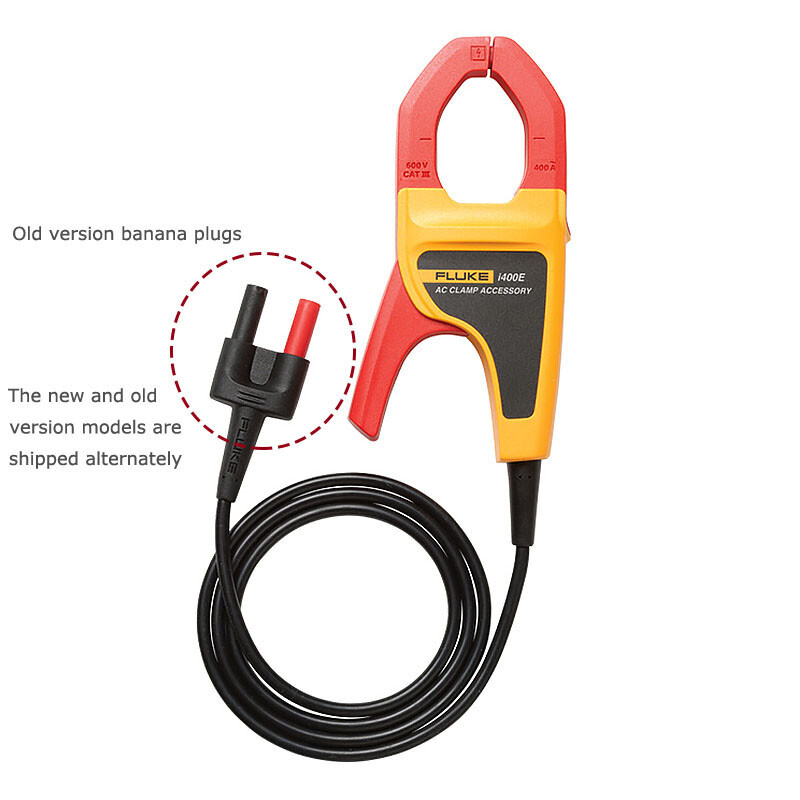 Fluke I400E 400A AC Current Clamp 4mm Banana Plug For Multimeter 101 15B+ 17B+