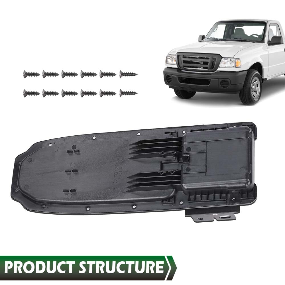 Fit For 2004-2011 Ford Ranger Center Console Armrest Lid Hinge Bracket Black