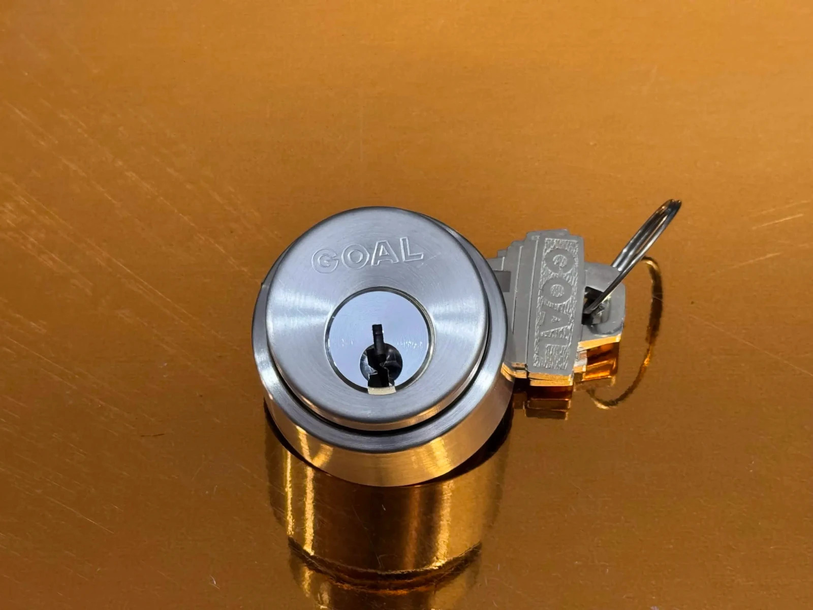 Goal P Lock Cylinder for locksport collectors