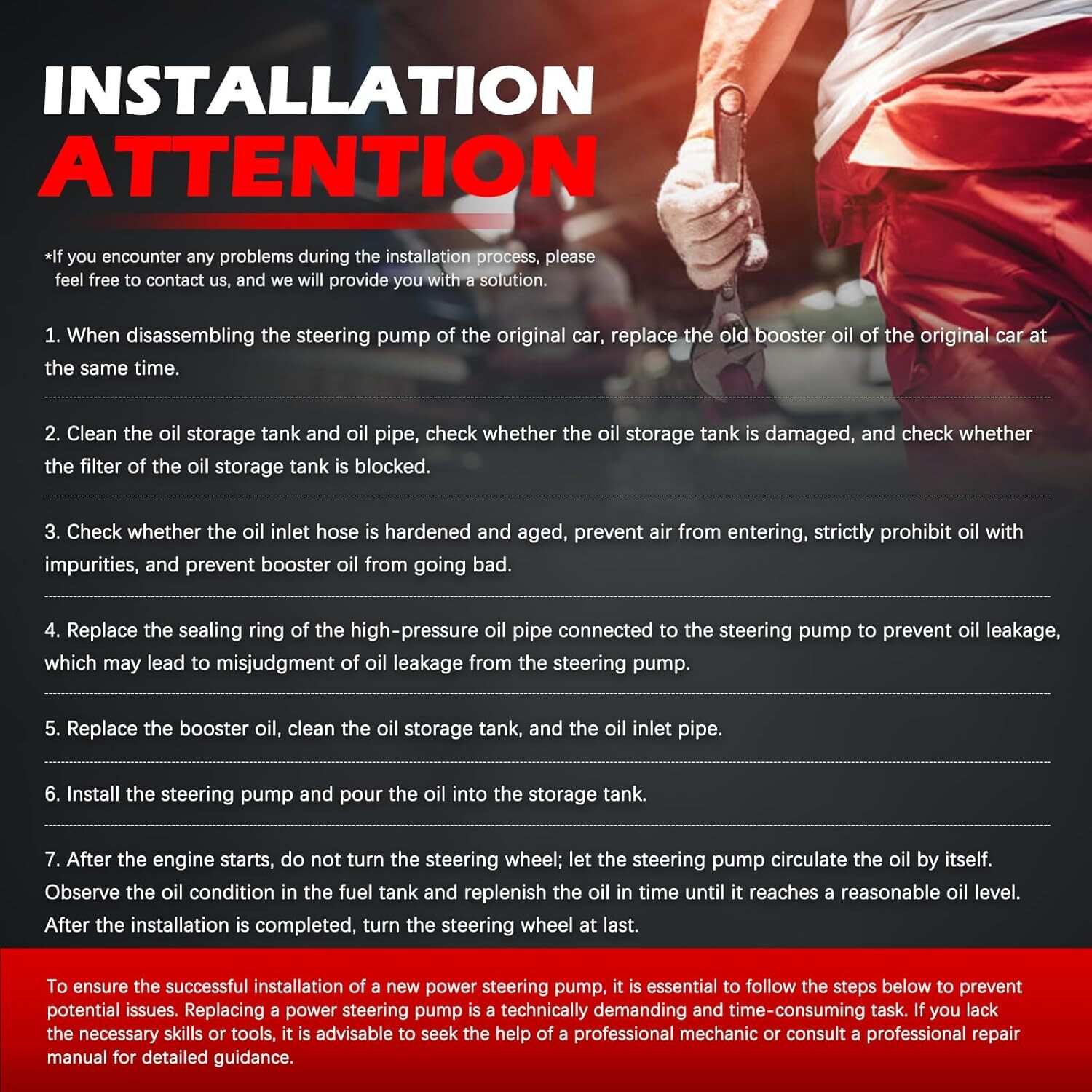 Power Steering Pump 20-65990 w/Pulley For 2002-2006 Trailblazer EXT & Envoy 4.2L