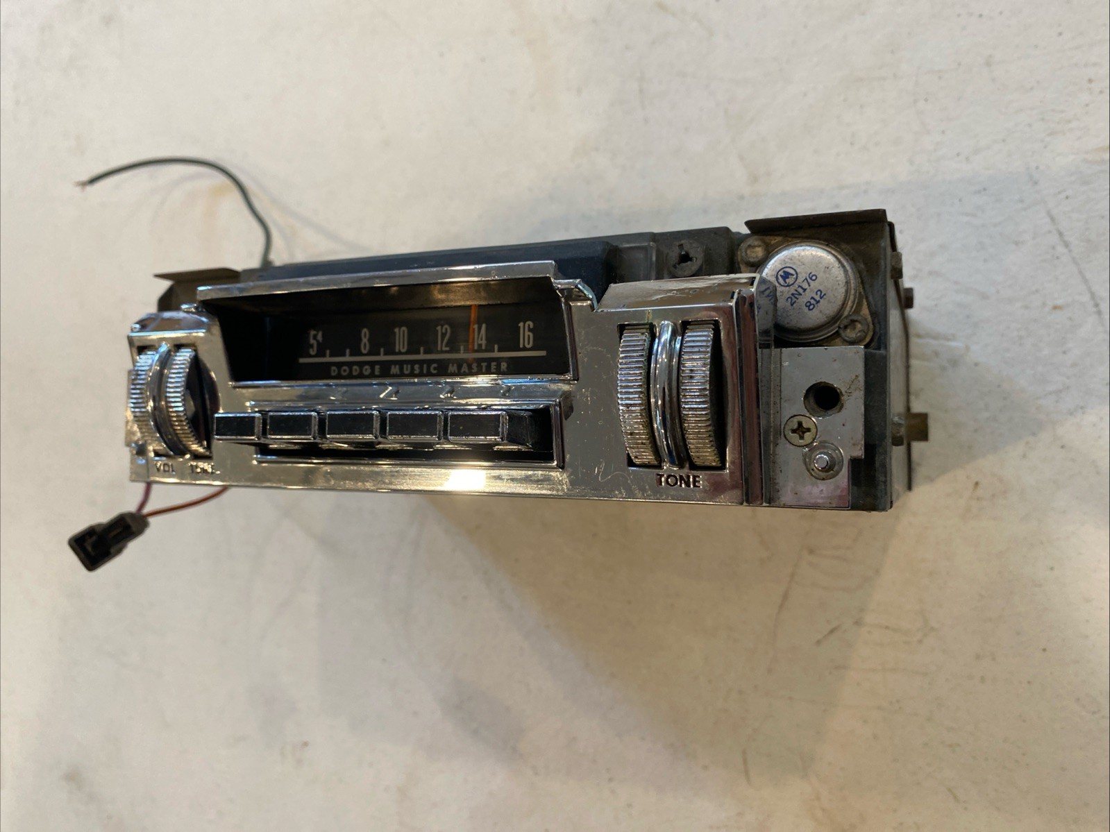 1967 1968 Dodge Polara Monaco WORKING AM radio 2864884 Mopar 67 68 Music Master