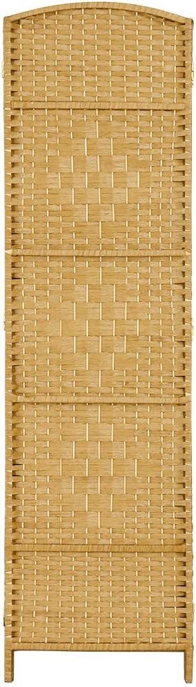 OSTYLE Room Divider 6 Panel Folding Privacy Screen Wall Partition Extra Wide US