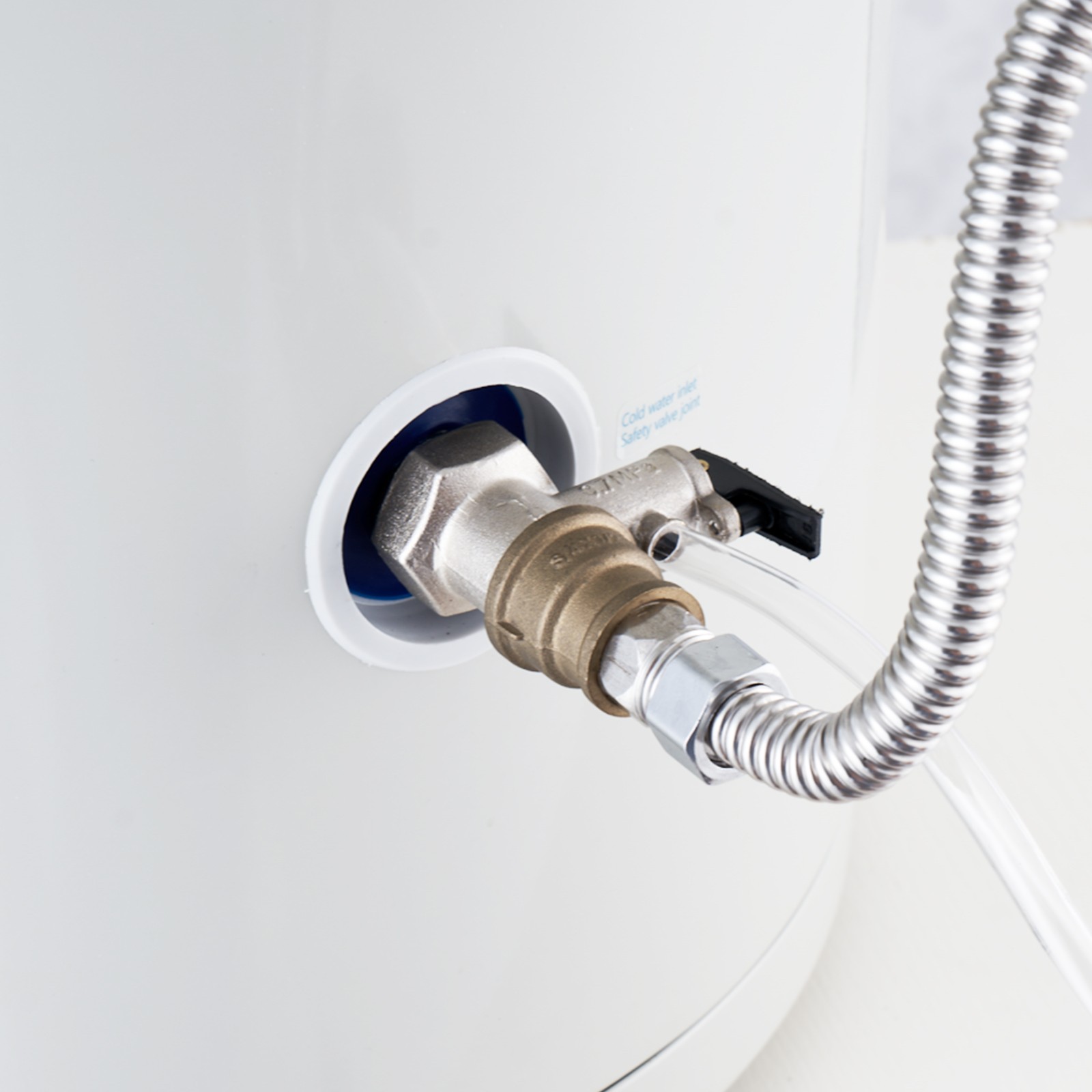 VEVOR 10 Gallon Electric Water Heater Instant Hot 1.6Kw LED Display for Shower