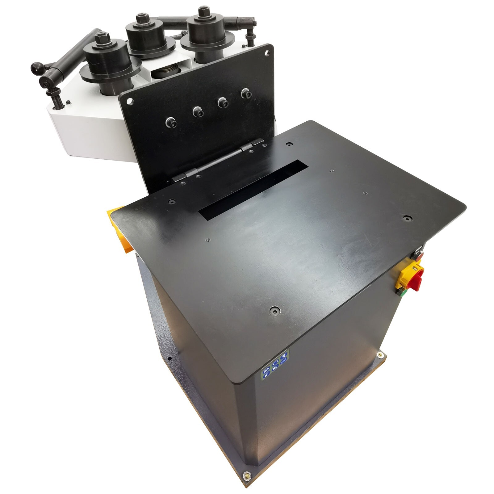 220V 3PH Pinch Roll Bender Round Bending Machine Pinch Roll Bender Iron Sheeter