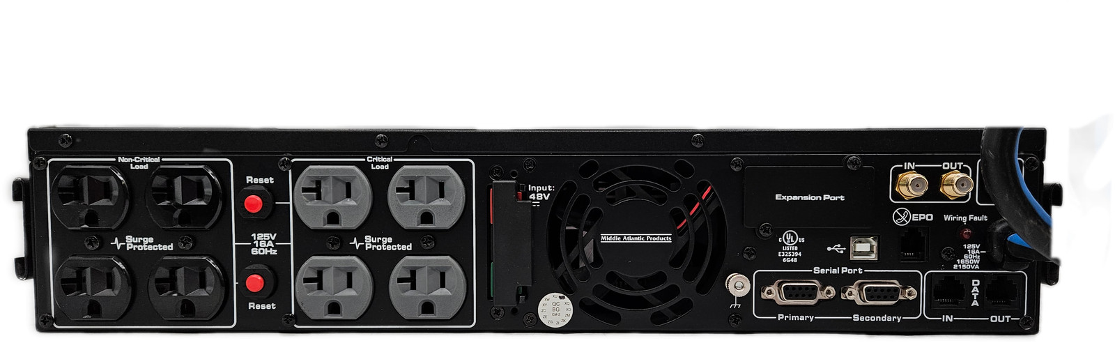 Middle Atlantic UPS-2200R 7Ah Lead-Acid Sealed UPS Battery 120V 100W