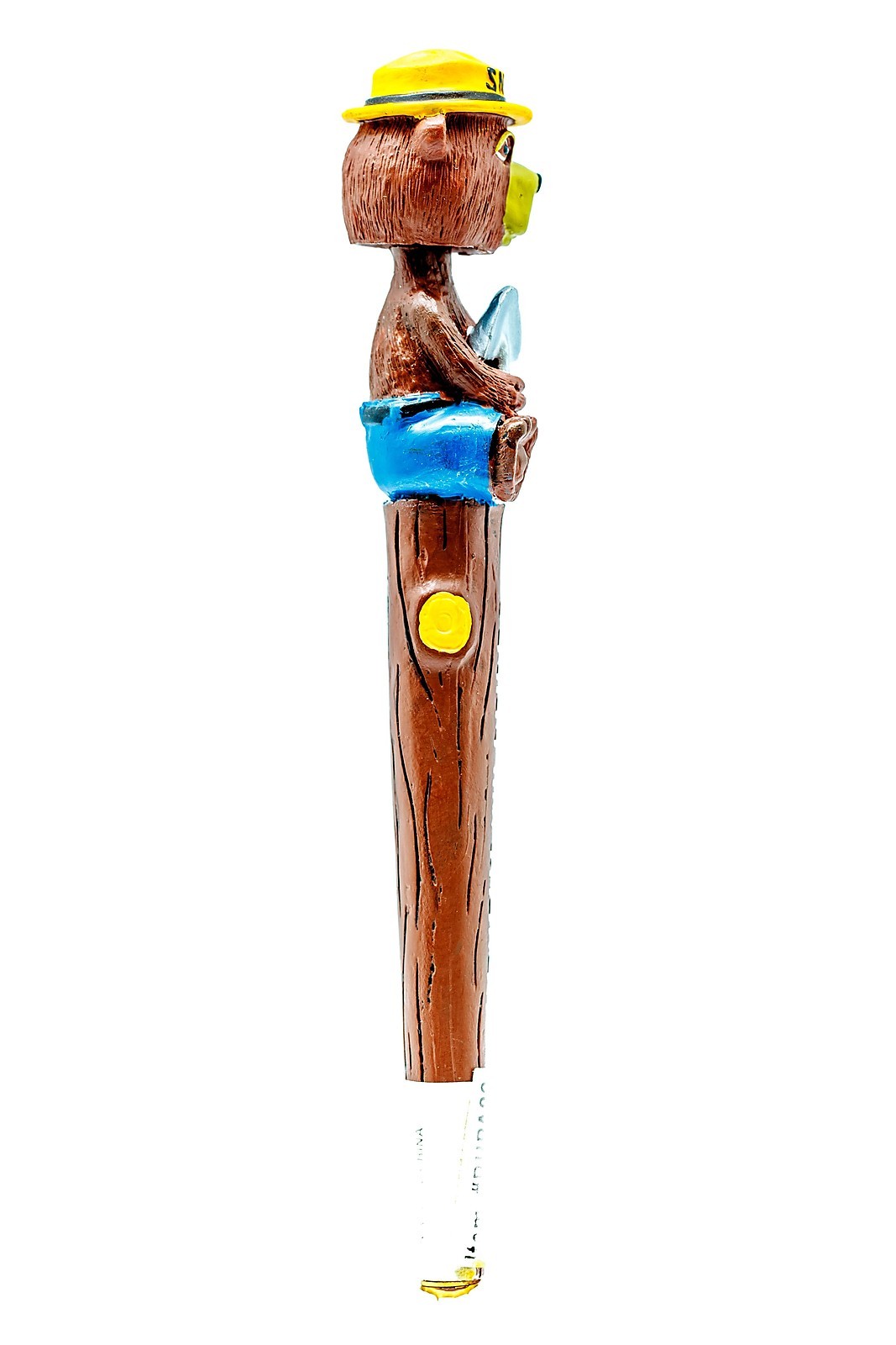 SMOKEY BEAR FOREST BOBBLE HEAD BALL POINT PEN SOUVENIR MEMORABILIA COLLECTIBLES