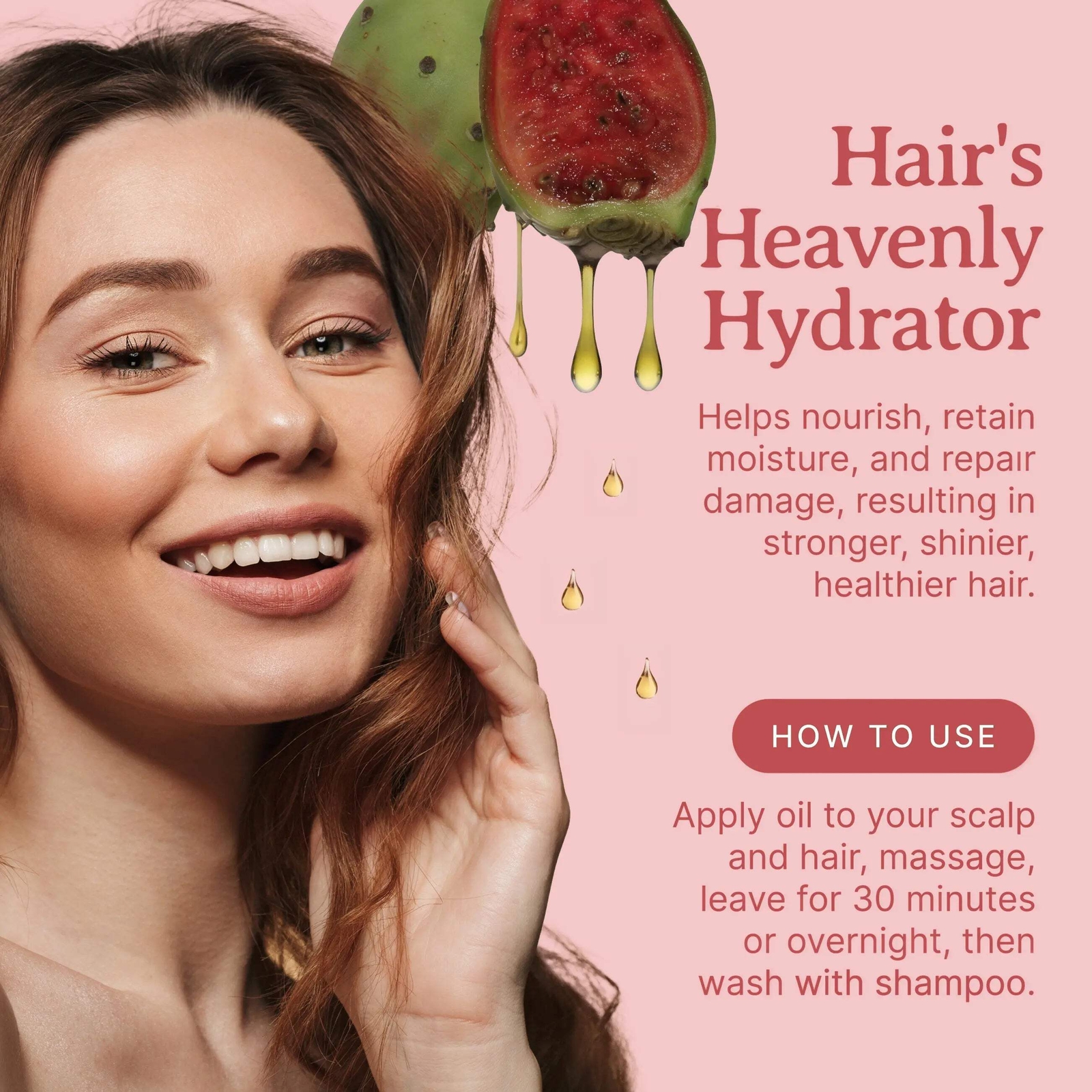 Prickly Pear Seed Oil: Cold-Pressed, Luxurious, Ideal for Skin, Hair Care