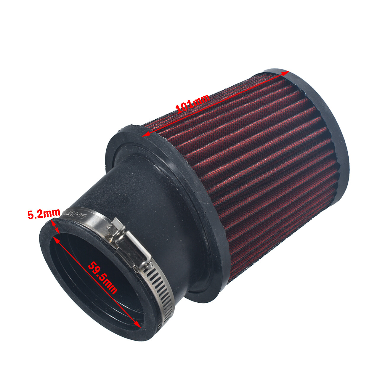Air Filter Cleaner Kit for Predator 212cc CT200U KT196 6.5 Hp GX200 Red