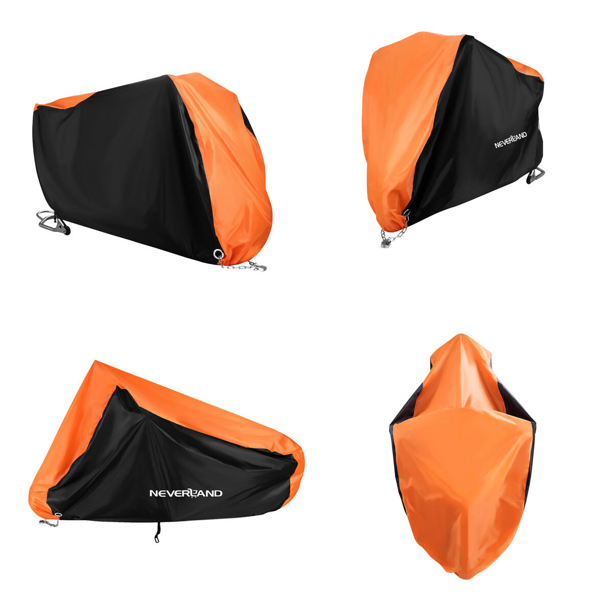 Motorcycle Cover Waterproof XXXL For Harley Davidson Heavy Duty UV Snow Storage