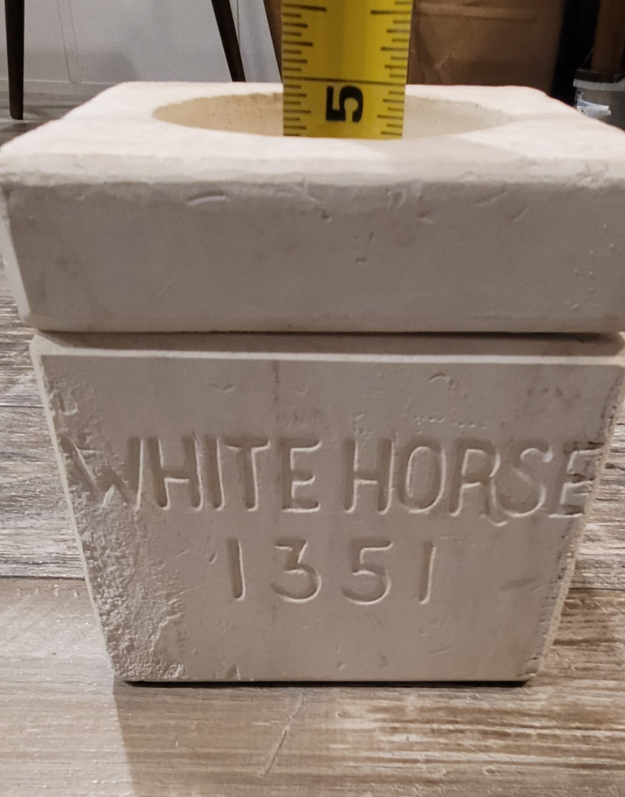 White Horse Ceramic Slip Casting Mold *Small Flower Pot* 1351