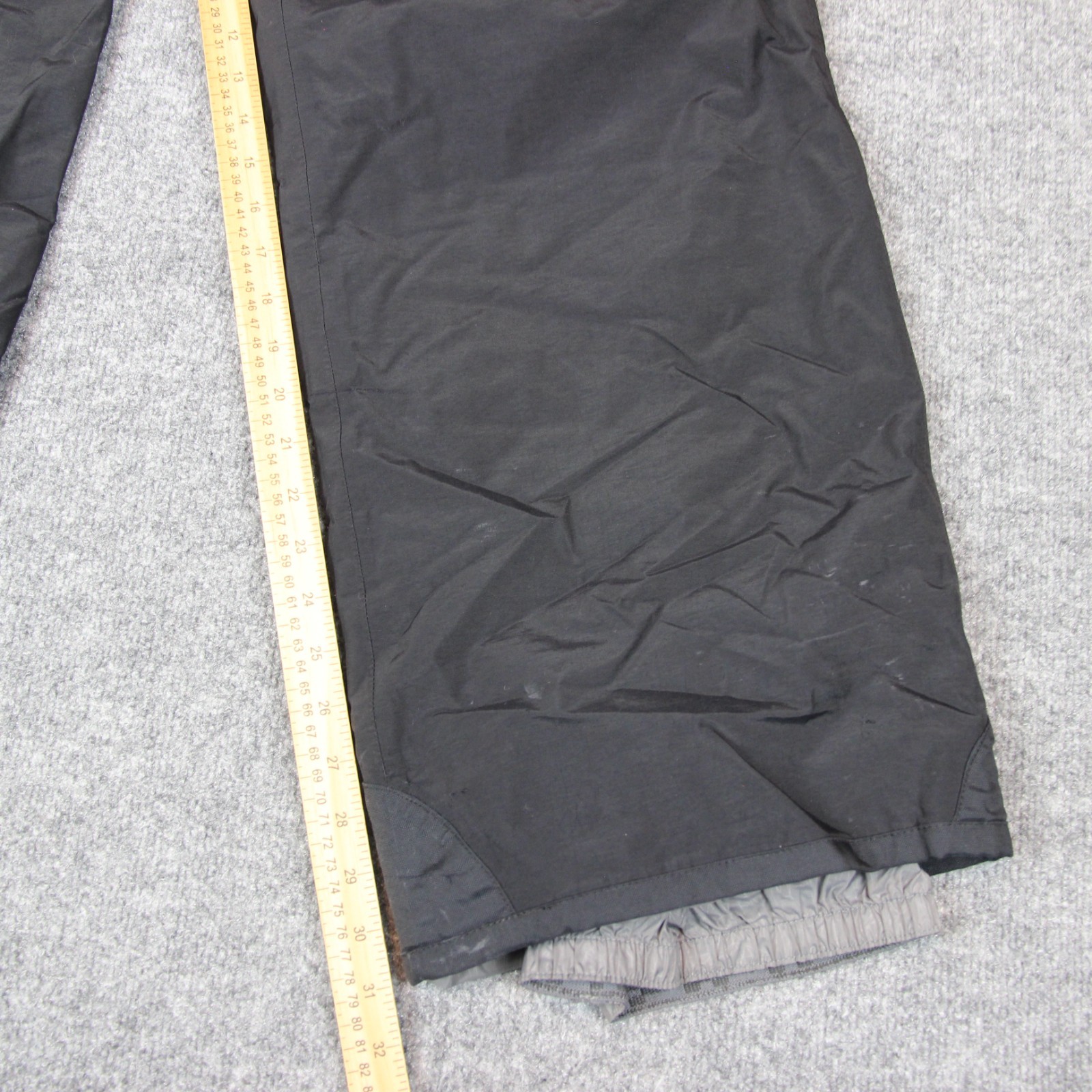 The North Face Snow Pants Men's Large 34X31 DryVent Black Nylon Snowboard Ski