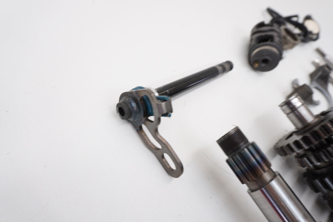 2008 KX450F Transmission OEM Tranny Gears Shaft Shift Drum Forks Kawasaki 07-11