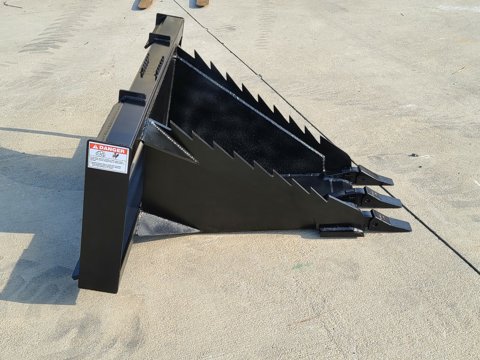 HD Stump Bucket For Skidsteer/tractor