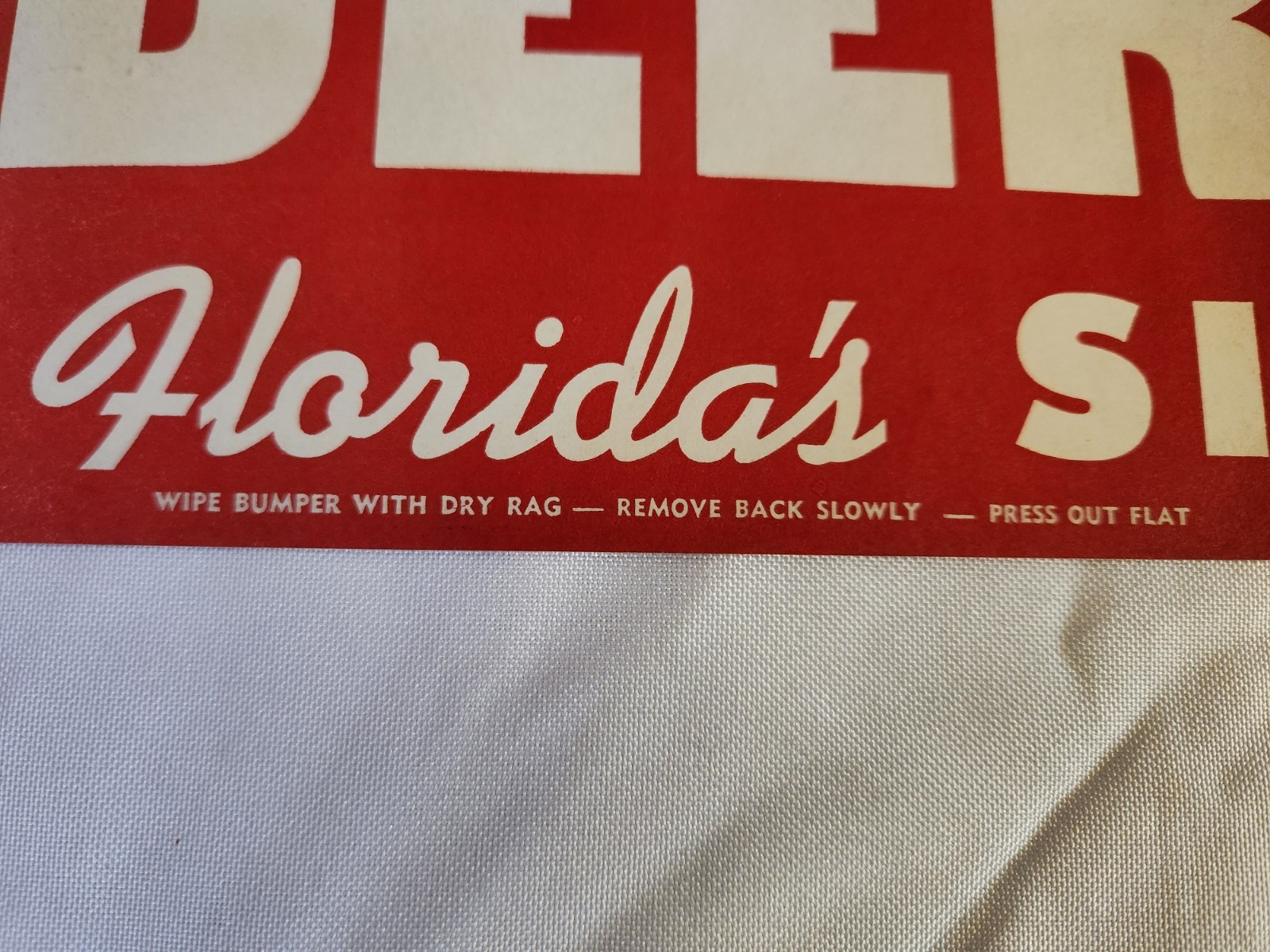 Vintage 1950's Silver Springs Florida Bumper Stickers! New!! Old Stock!! Rare!!