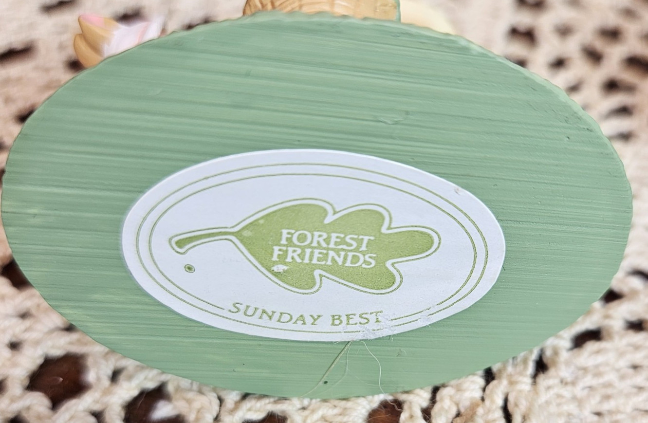 Set of 3 Avon Forest Friends Collection Bunny Rabbits Figurines Easter Spring