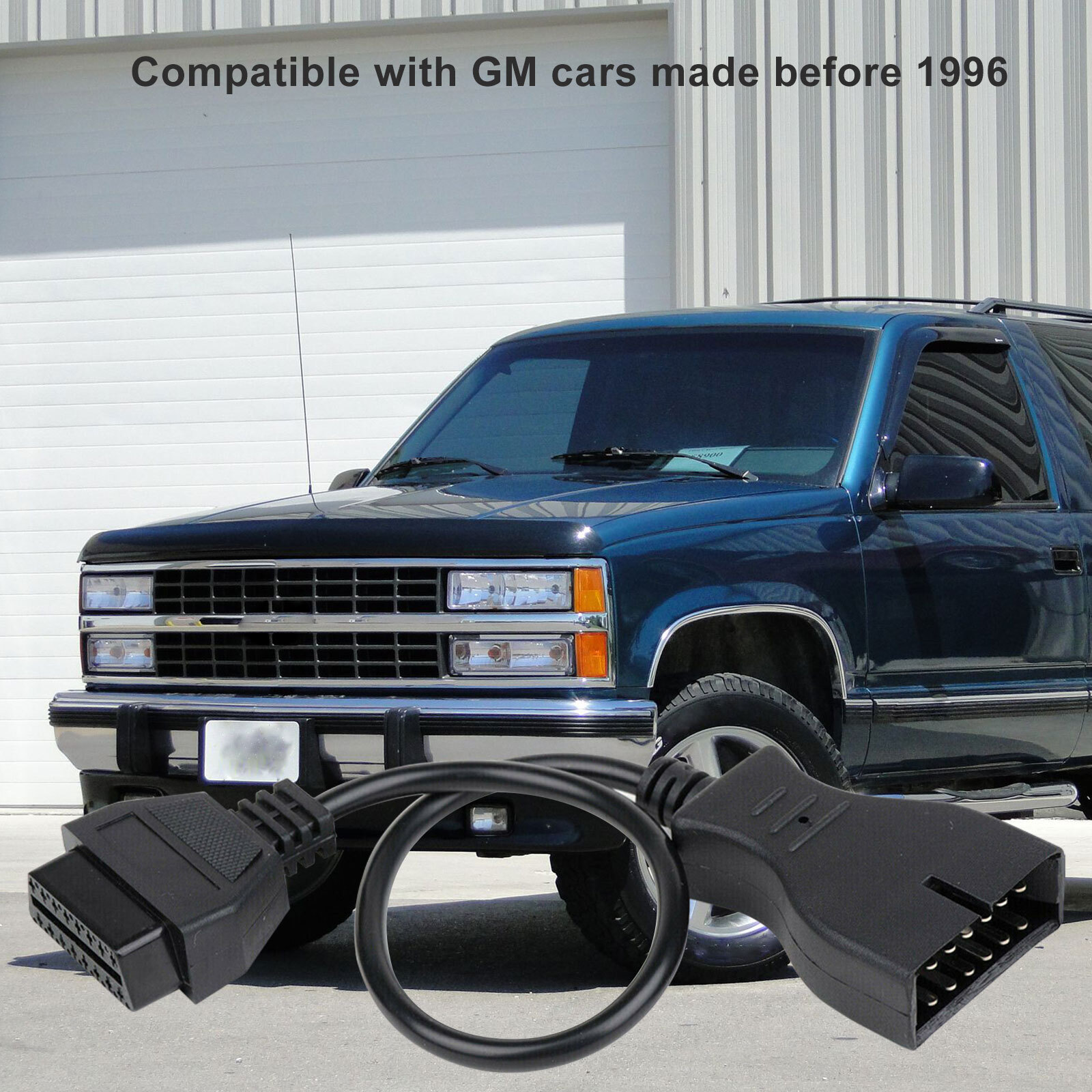 GM 12 Pin OBD1 to 16 Pin OBD2 Convertor Adapter Cable For Diagnostic Scanner US