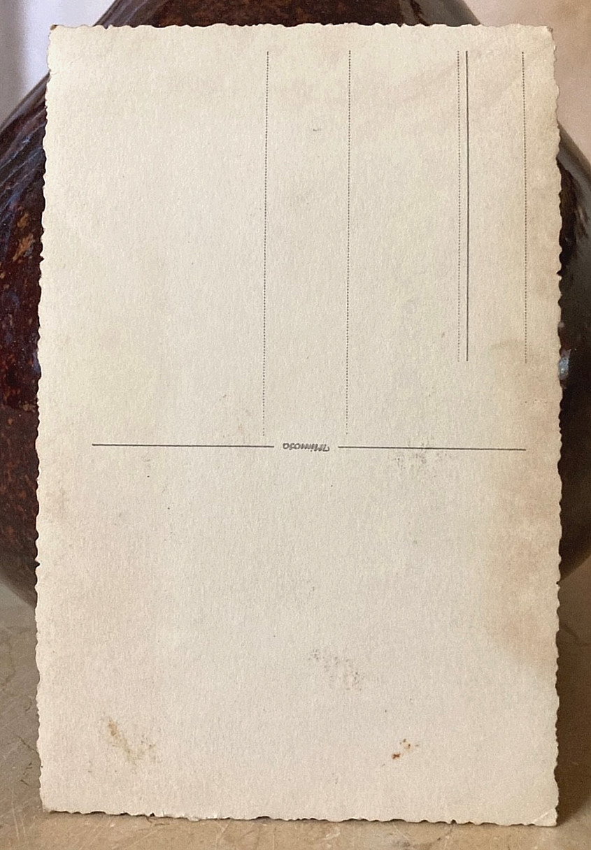 PRE-WW2 GERMAN STORM DIVISION LEADERSHIP SCHOOL STUDENT PHOTO POSTCARD RPPC 1933