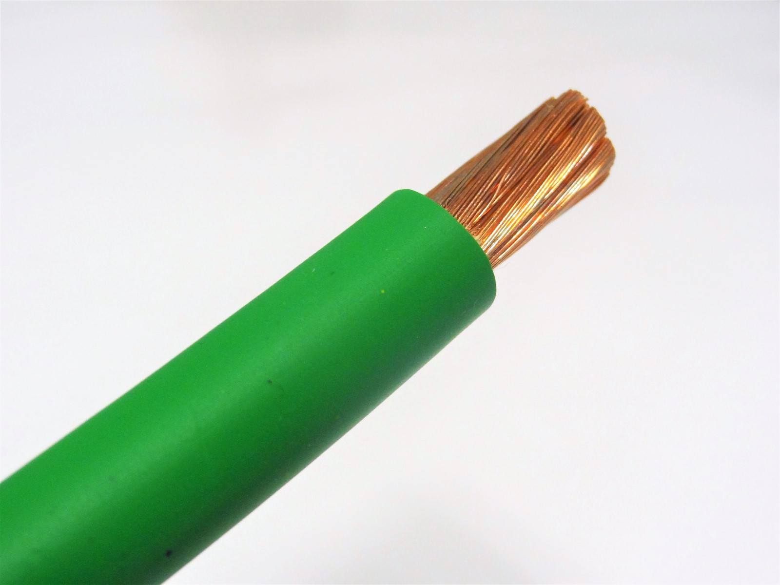 Welding Cable Green 2/0 GAUGE  COPPER WIRE SAE J1127 CAR BATTERY SOLAR