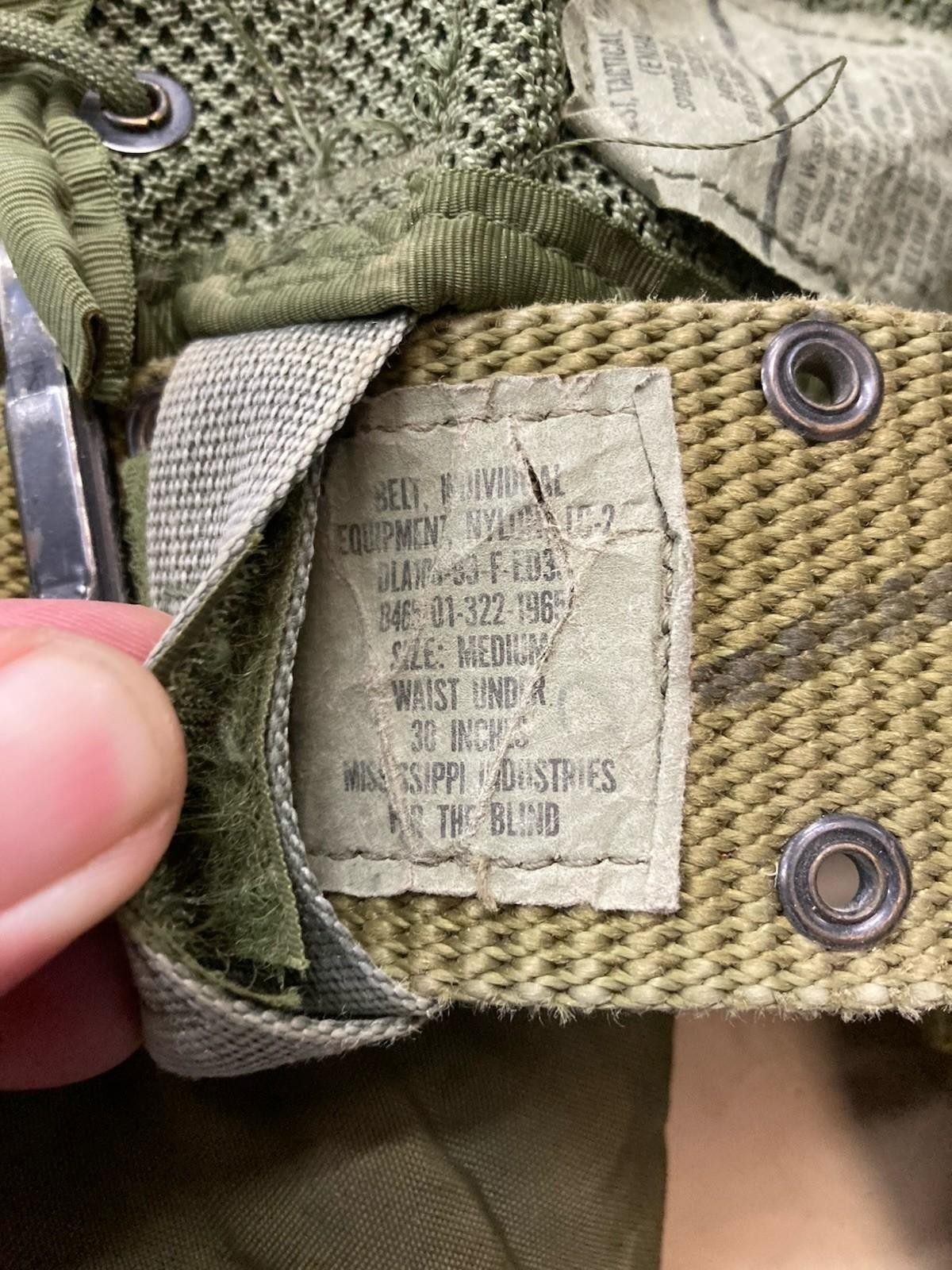 USGI LBV 88 Set Woodland Tactical Gear Lot M81 Army Surplus