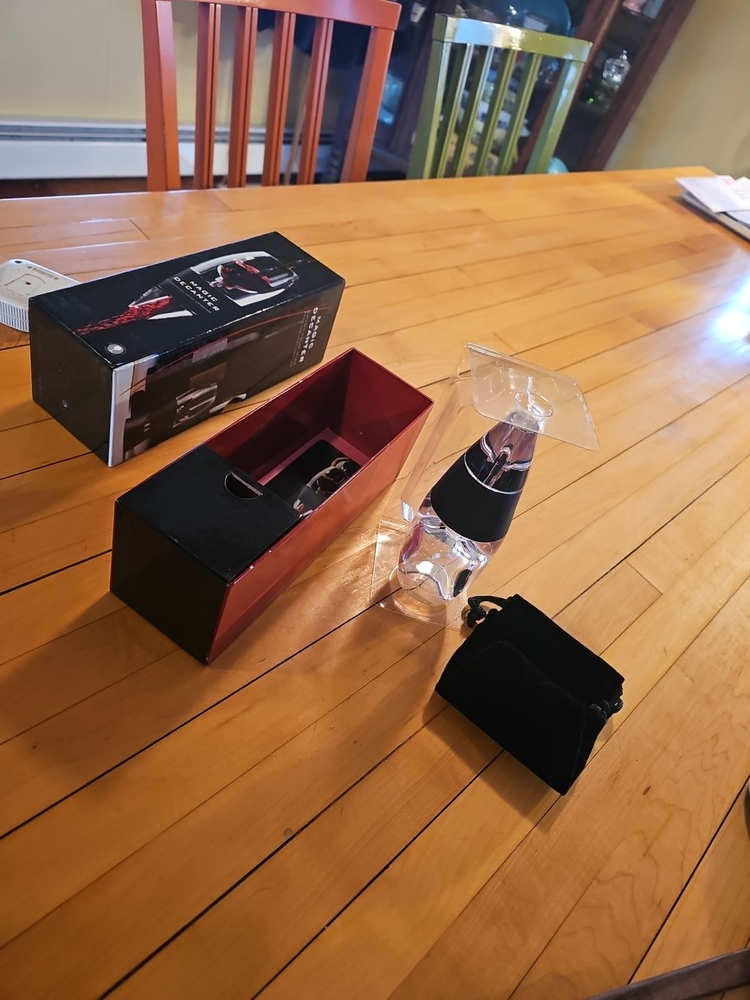 Magic Decanter Essential Wine Aerator Enhanced Flavor Smoother Finish - Breathe