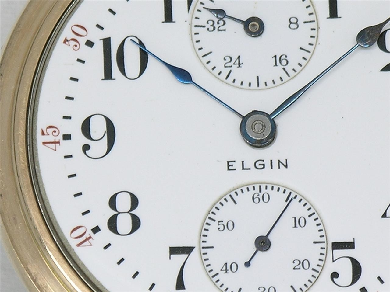 RARE 19 JEWEL 18S BW RAYMOND GR. WIND INDICATOR POCKET WATCH, SERVICED!