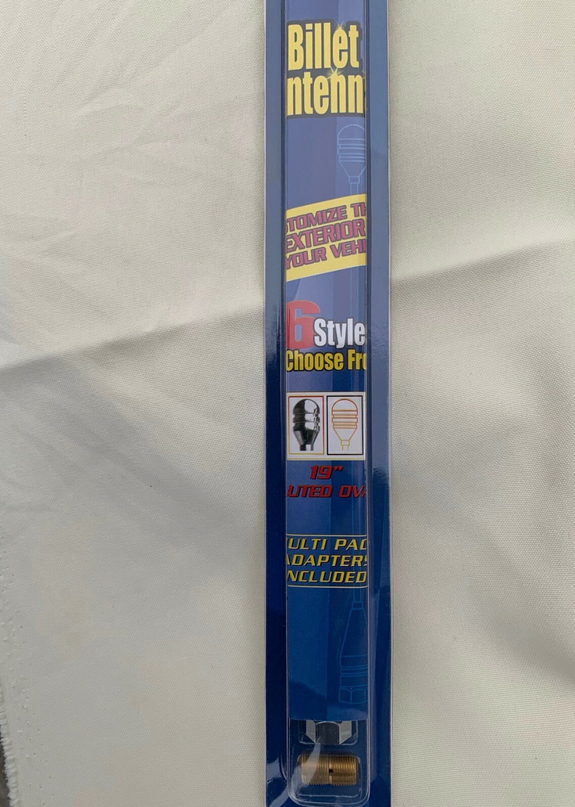 Billet Antenna 19" Fluted Oval