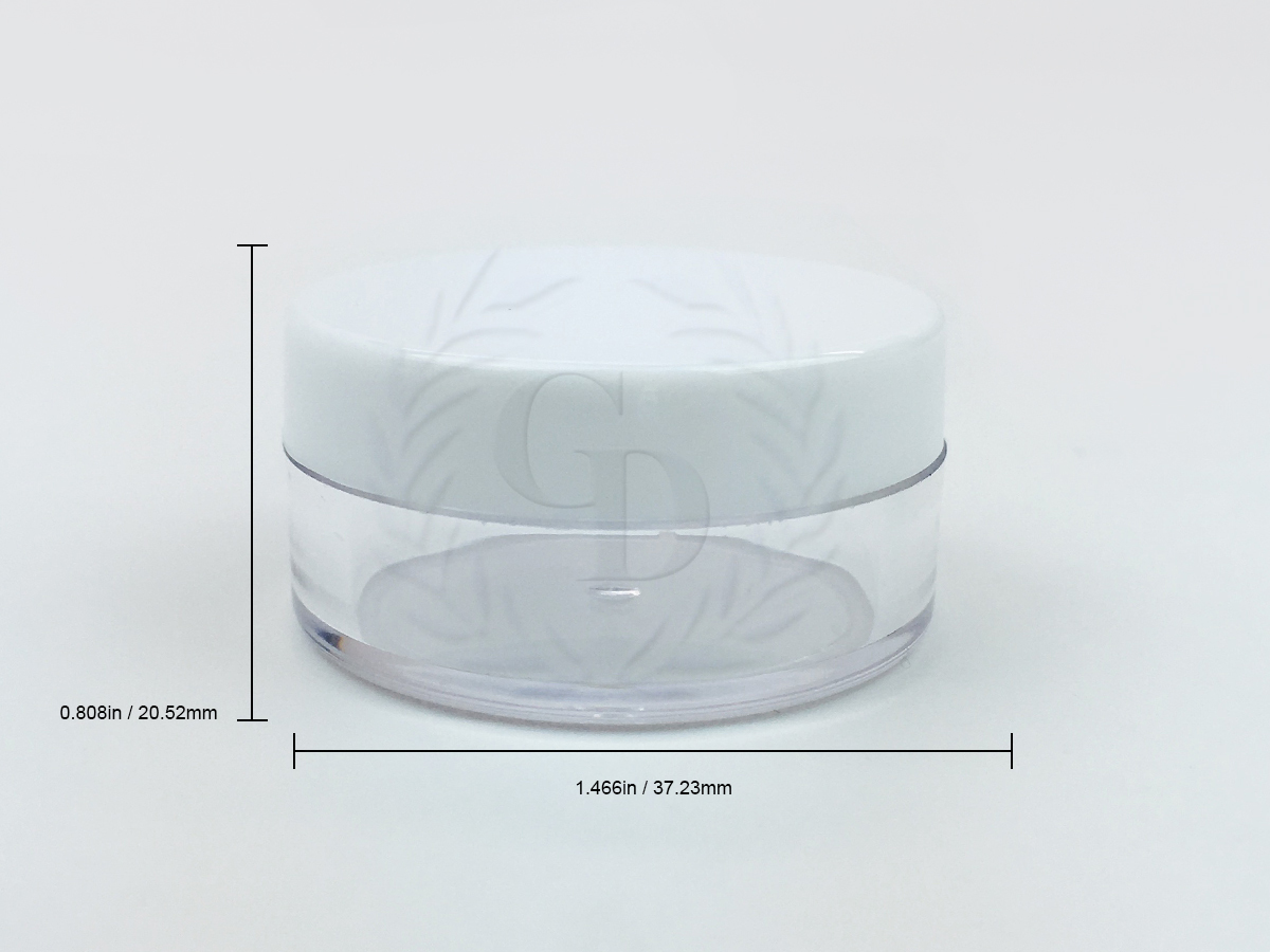 200 Packs 10 Gram/10ML High Quality Makeup Cream Cosmetic Sample Jar Containers