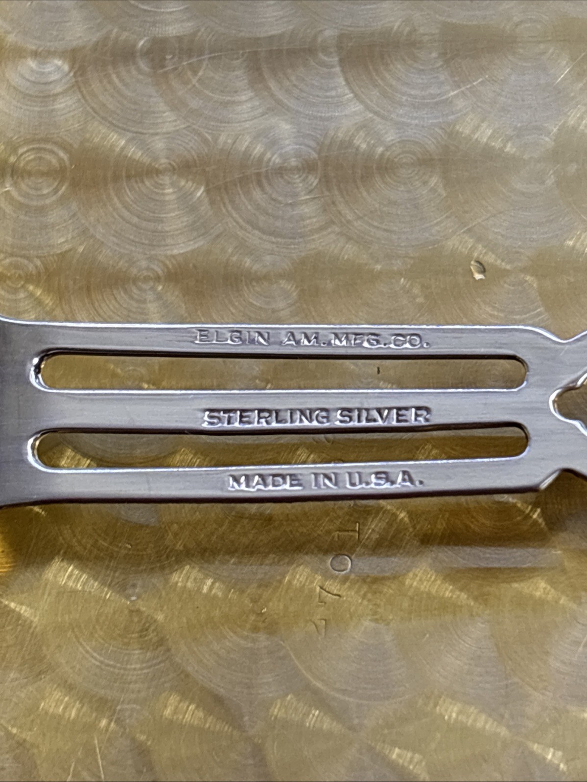 Vintage Elgin Cigarette Case Sterling Silver Not Engraved Springs Are Good USA.