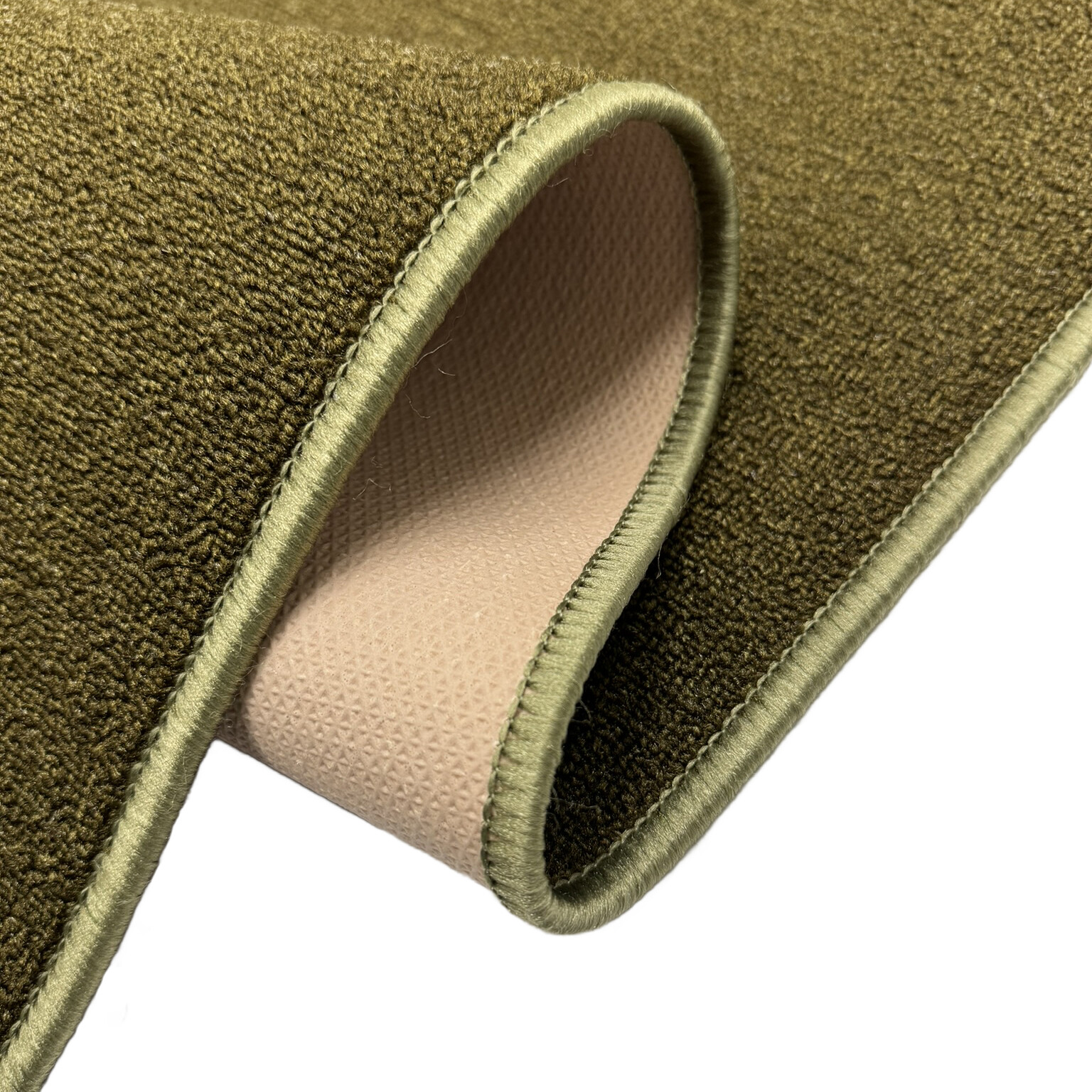 Custom Size SOLID ARMY GREEN Stair Hallway Runner Rug Non Slip Rubber Back